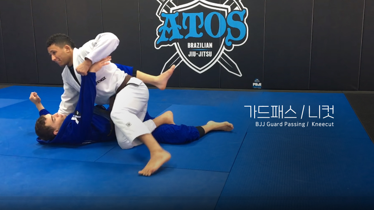 가드패스 / 니컷 패스 Kneecutting | BJJ Guard Passing By Dominique Bell | 미스터파커 주짓수